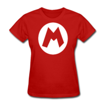 Mario M Womens T Shirt S-XXL