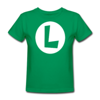 Luigi L Womens T Shirt S-XXL