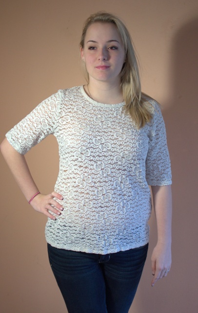 Ivory Grace Top - M/L