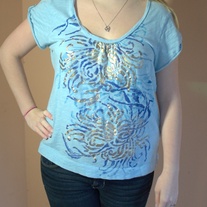 Foil Me Once Top - M/L