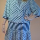 In the Navy Vintage Dress - L - Thumbnail 3