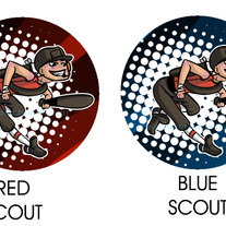 TEAM FORTRESS 2 (Single Button)