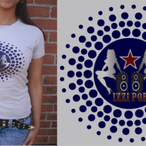 Stereo PoP Graphic T shirt - Grey