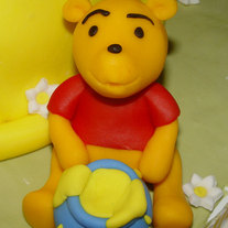 One "WINNIE THE POOH Inspired" Cake Topper