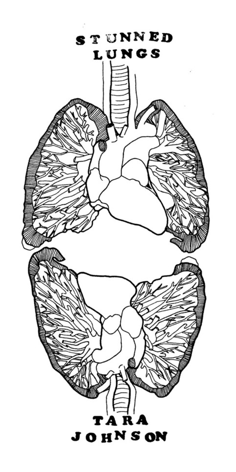 Stunned Lungs zine by Tara J