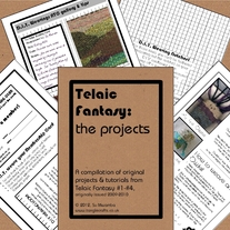 Telaic Fantasy: the Projects - 36 page DIY weaving e-zine