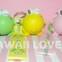 Squishy Soya Froggy Charm With Wrist Lanyard