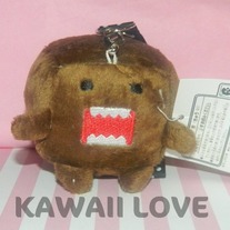 Domo Tofu Plush With Wrist Lanyard