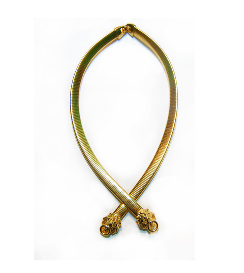 Vintage Lion's Head Anne Klein Necklace 