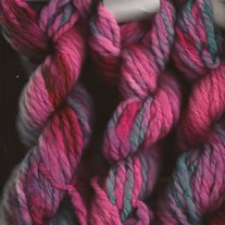 Pink Diva Texas Handspun Chunky Wool Yarn