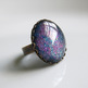 Glitter Cocktail Ring - green blue pink - Thumbnail 1