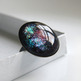 Glitter Cocktail Ring - rainbow black - Thumbnail 2