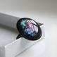 Glitter Cocktail Ring - rainbow black - Thumbnail 3