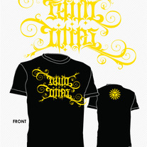 Twin Cities Ambigram RMX • Black w/Gold