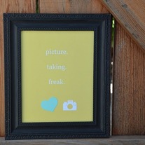 picture. taking. freak.  {yellow}