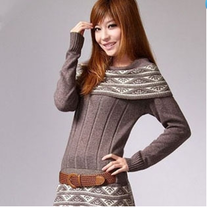 Jersey-Vestido / Sweater-Dress DW418