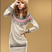 Jersey-Vestido / Sweater-Dress DW432