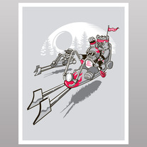 Easy Speedin' (print)