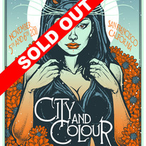 SOLD OUT - CITY AND COLOUR SAN FRANCISCO, CA PRINT BY MUNK ONE (BLUE)