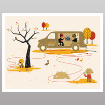 Tin Can Surveillance (print)