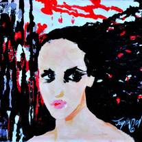 "Heartstrings on my Guitar" Painting by Jody Batson