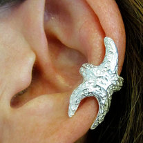 Starfish Sterling Ear Cuff