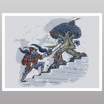 The Never-Ending Duel (print)