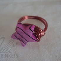 Pink Star Ring