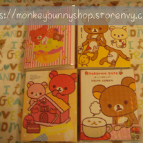 Rilakkuma Memo Pads (4 Flaps)