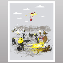 Food Fight (print)