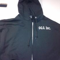 Zip Up Hooded Sweat Shirt