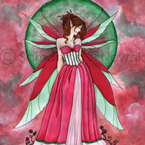 Rosebud 8x10 Fantasy Art Print