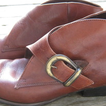 Thom McAn Monk Strap Ankle Boots