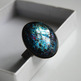 Glitter Cocktail Ring - blue pink green - Thumbnail 2