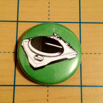 Turntable (Record Player) 1" Button