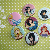 PRINCESS SET (7 Buttons)