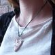 A BEAUTIFUL HEART _ silk cord necklace - Thumbnail 3