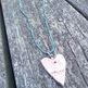 A BEAUTIFUL HEART _ silk cord necklace - Thumbnail 4