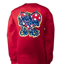 Hotty Toddy Heart L/S