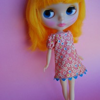 Bubblegum Dress for Neo Blythe Doll