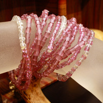 Purple Stacking Bracelets