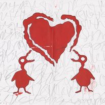 Broken Hearted Hatchlings SET - framed original art