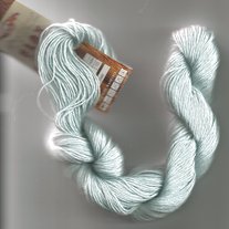 Robin's Egg Blue Flax Linen Yarn by Fibra Natura to Knit, Weave, Crochet
