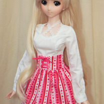 Pink Heart Skirt