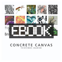 Concrete Canvas: The Sketchbook vol. 1 [ebook/digital copy]