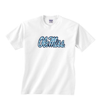 Paid Ole Miss Script chest