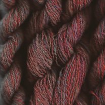 Keep Austin Weird Handspun, Dyed Multi Colored Wool Yarn for Knitting, Weaving