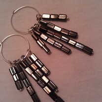 Bronze Spike Earrings