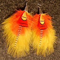 Feather Earrings 95