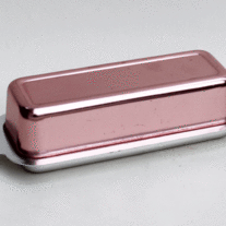 West Bend Aluminum Butter Dish - Soft Pink